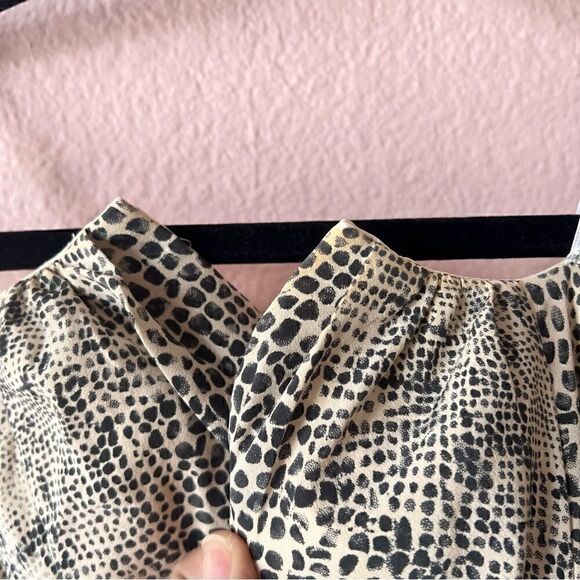 Zimmermann Monochrome Snake Print Mini Dress - Picture 8 of 16